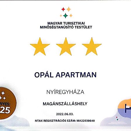 Opal Apartman Apartment Nyiregyhaza Bagian luar foto